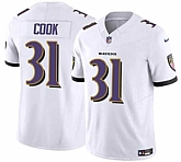 Men & Women & Youth Baltimore Ravens #31 Dalvin Cook White 2024 F.U.S.E. Vapor Limited Football Stitched Jersey,baseball caps,new era cap wholesale,wholesale hats